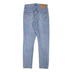 LEVI'S 501S Womens Jeans Blue Slim Skinny Denim Light W28 L28 Distressed