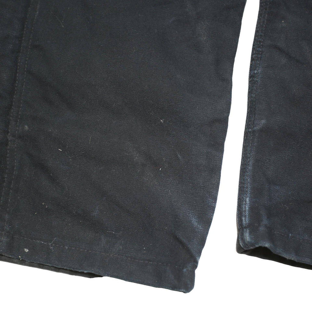 CARHARTT Mens Black Cotton Blend Regular Fit Dungarees M W34 L31 Workwear