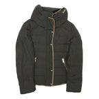 ZARA BASIC Womens Black Jacket M Polyester Blend Plain Zip Comfortable Casual