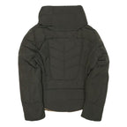 ZARA BASIC Womens Black Jacket M Polyester Blend Plain Zip Comfortable Casual