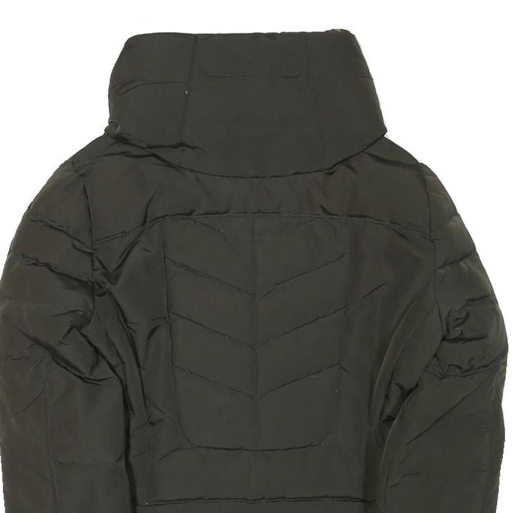 ZARA BASIC Womens Black Jacket M Polyester Blend Plain Zip Comfortable Casual