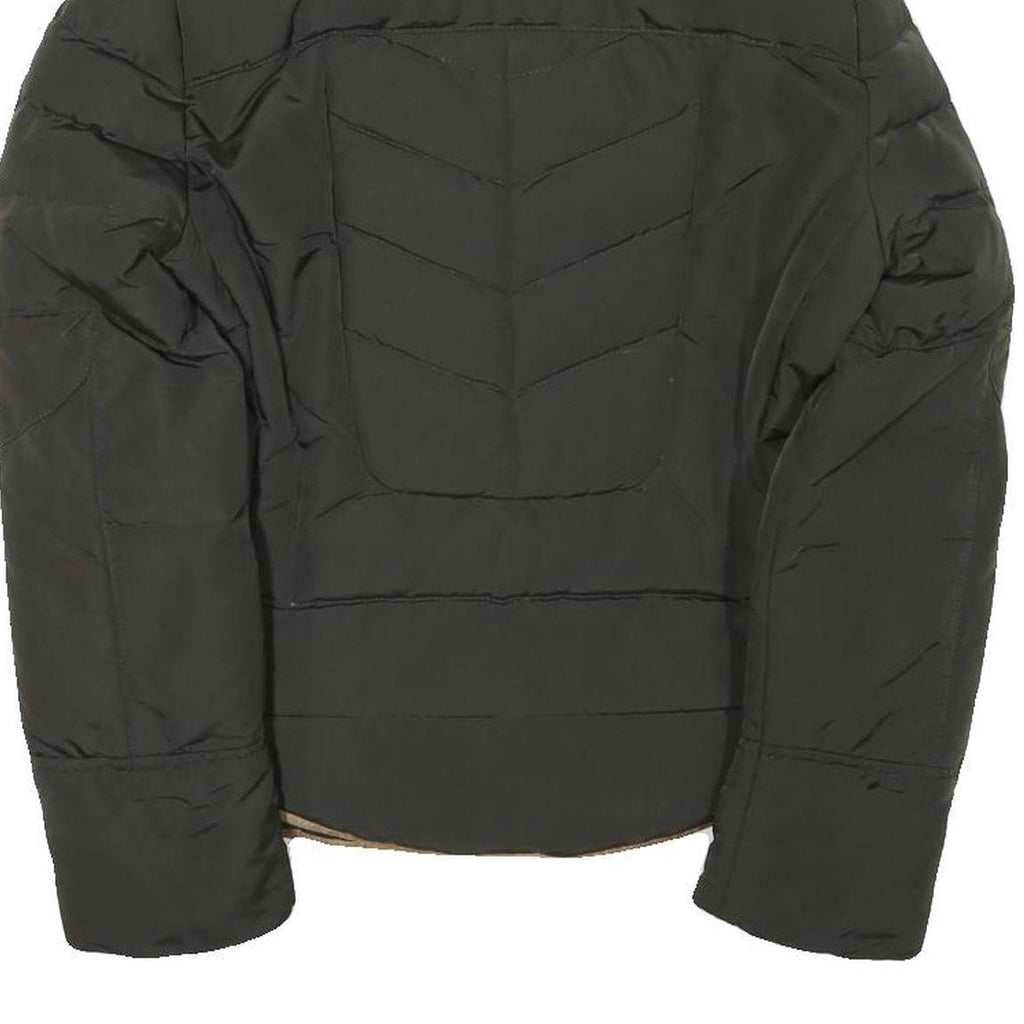 ZARA BASIC Womens Black Jacket M Polyester Blend Plain Zip Comfortable Casual