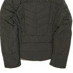 ZARA BASIC Womens Black Jacket M Polyester Blend Plain Zip Comfortable Casual