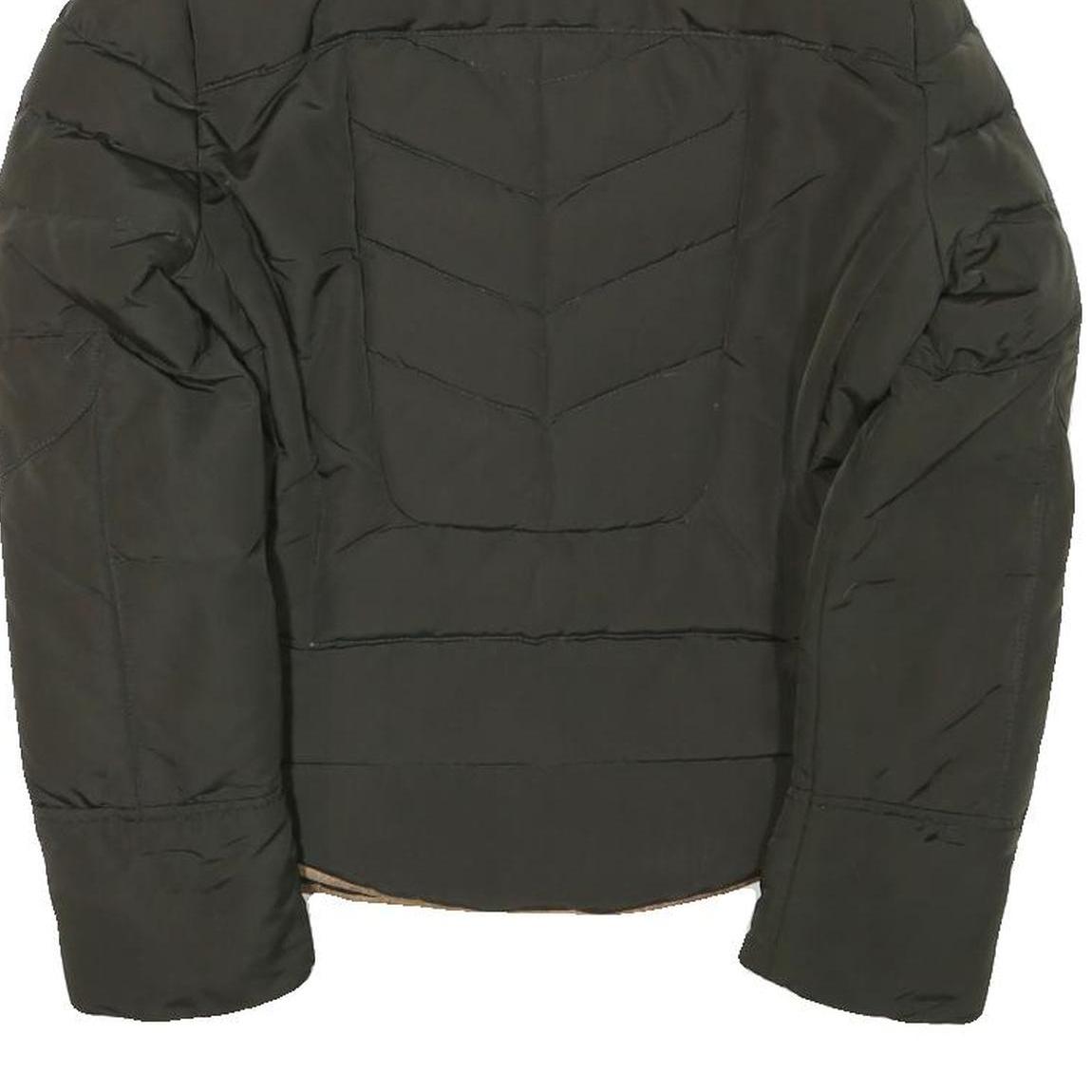 ZARA BASIC Womens Black Jacket M Polyester Blend Plain Zip Comfortable Casual