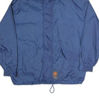 USA GARRY SPORT Mens Blue Jacket XL Polyester Blend Plain Zip Hooded Casual