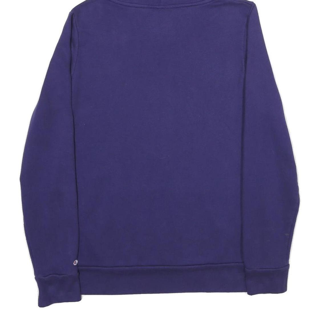 CHAMPION Womens Purple Washington UW 1861 Pullover Hoodie XL Cotton Blend