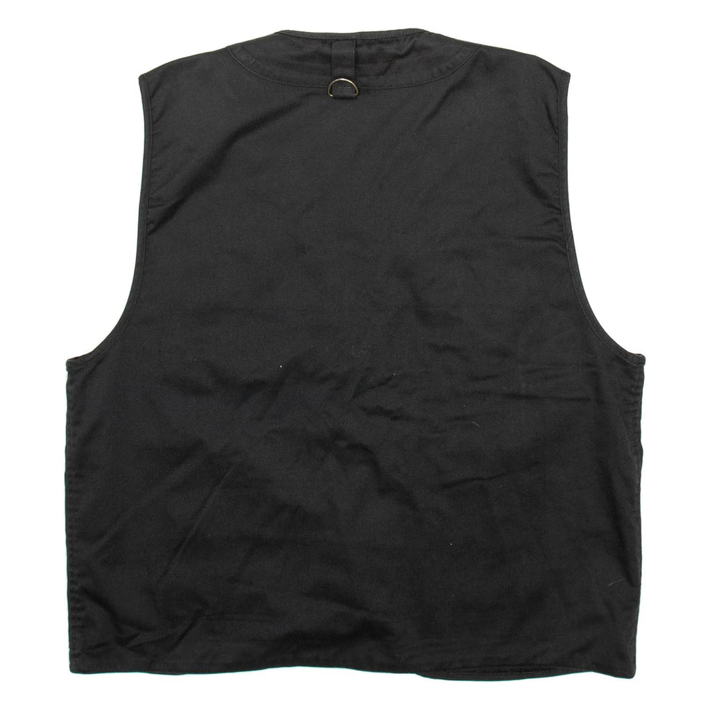 ARMY TEX Utility Mens Military Gilet Black M