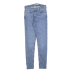 LEVI'S 710 Womens Jeans Blue Slim Skinny Denim Light W28 L30 Stretch Cotton