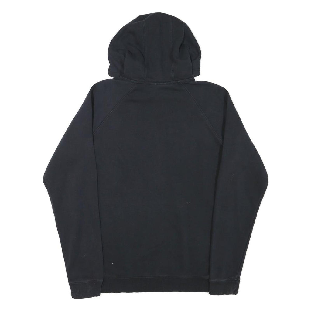 UNDER ARMOUR Mens Black Hoodie M Cotton Blend Pullover Lightweight Casual