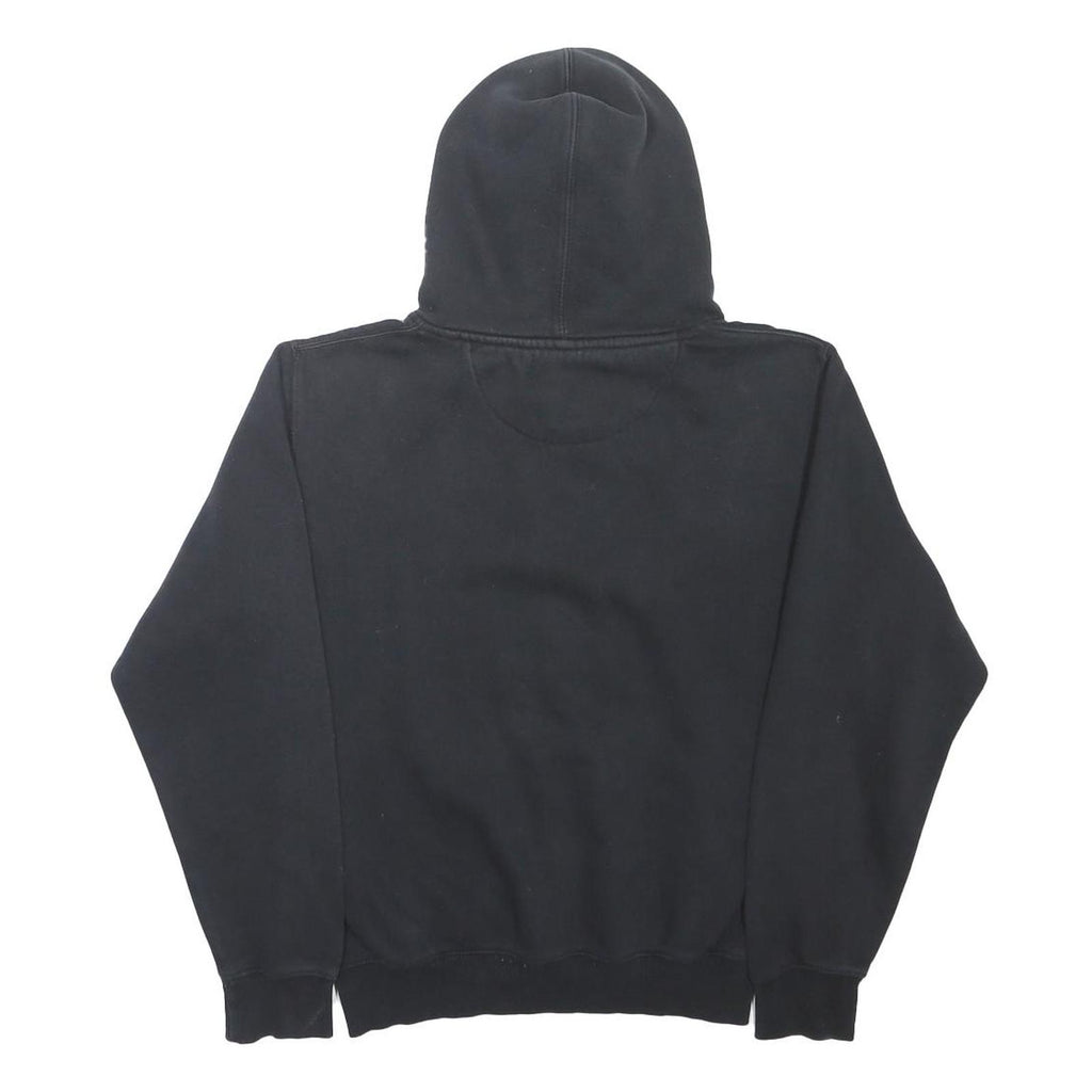 HARD ROCK CAFE Mens Black Pullover Hoodie M New York Logo Cotton Blend Casual