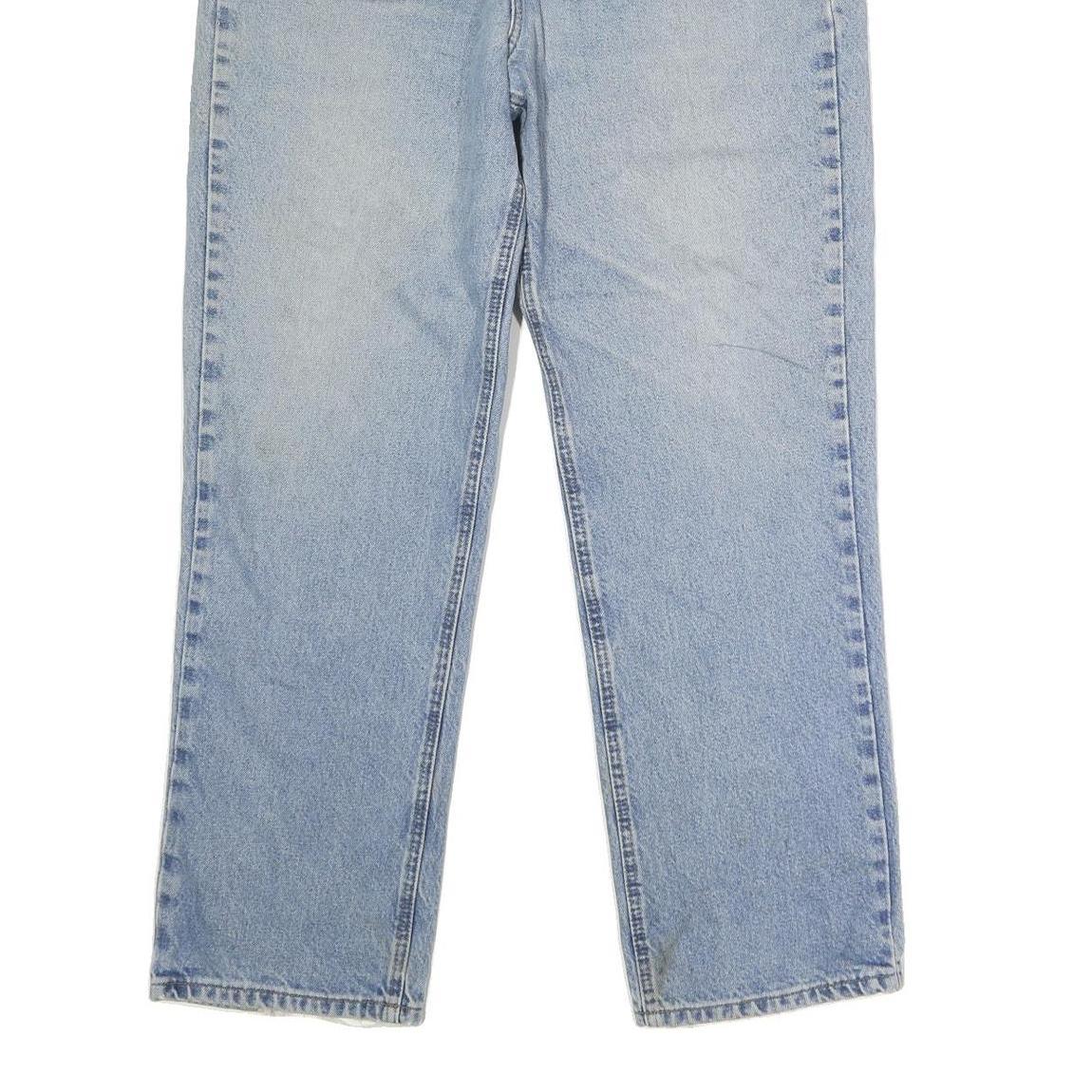 CARHARTT Mens Jeans Blue Regular Straight Denim Medium W38 L31 Button Closure