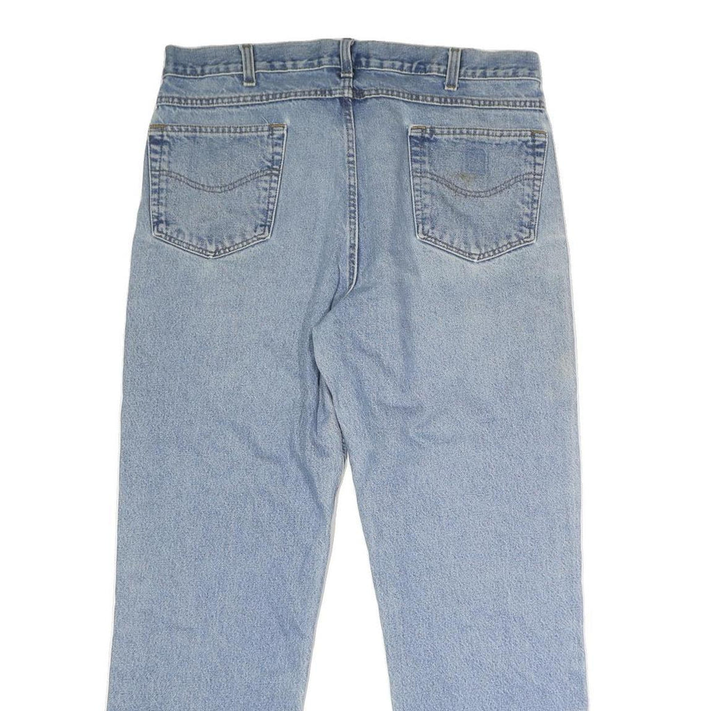 CARHARTT Mens Jeans Blue Regular Straight Denim Medium W38 L31 Button Closure