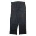 DICKIES Workwear Womens Trousers Grey Relaxed Straight W32 L28
