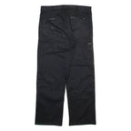 DICKIES Workwear Womens Trousers Grey Relaxed Straight W32 L28