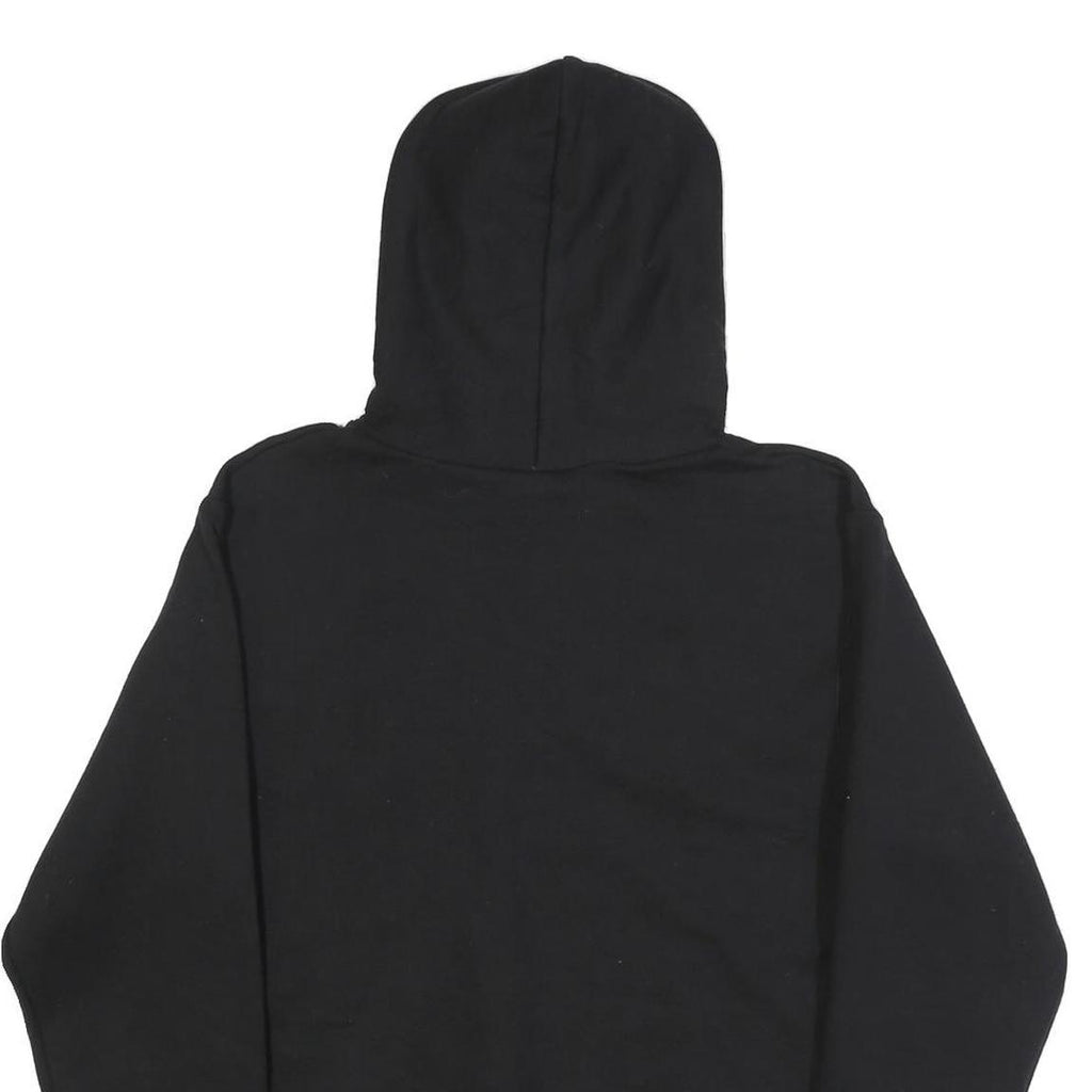 CHAMPION Mens Black Ivy Tech Pullover Hoodie S Cotton Blend Casual Sweatshirt