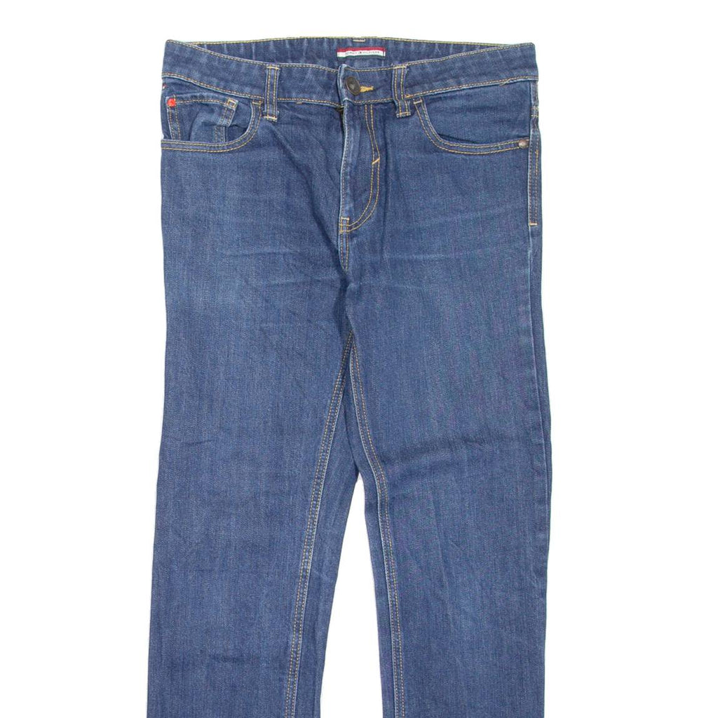 TOMMY HILFIGER Mens Jeans Blue Slim Straight W28 L26