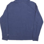 CHAMPION Mens Navy Hoodie S Cotton Blend Pullover Casual Sportswear