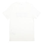 LEVI'S Mens White Red Logo Graphic T-Shirt M Short Sleeve Crew Neck Cotton
