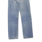 LEVI'S 501 Womens Jeans Blue Regular Straight Denim Light W26 L30 Classic Fit