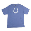 NFL Mens Blue NFL Logo T-Shirt XL Short Sleeve Crew Neck Cotton Casual