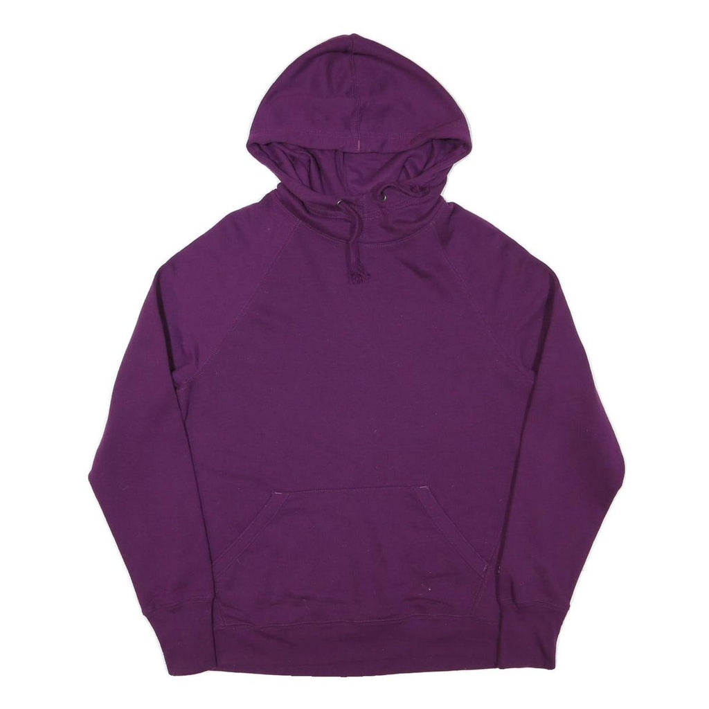 CHAMPION Womens Purple Pullover Hoodie M Cotton Blend Comfortable Casual