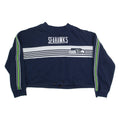 NFL Seahawks Womens Sweatshirt Blue USA XL