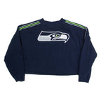 NFL Seahawks Womens Sweatshirt Blue USA XL