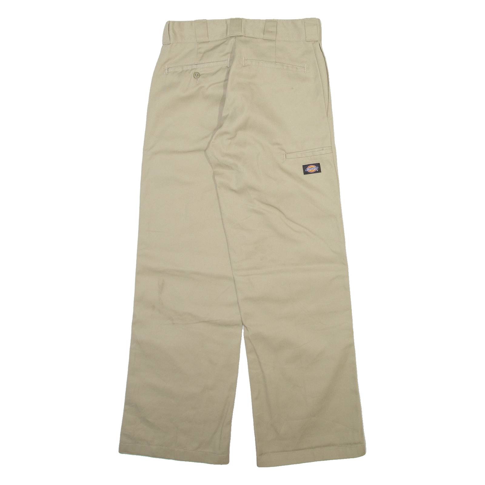 DICKIES Mens Trousers Beige Loose Straight W28 L29