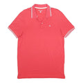 CHAMPION Mens Red Polo Shirt M Cotton Blend Short Sleeve Basic Athletic
