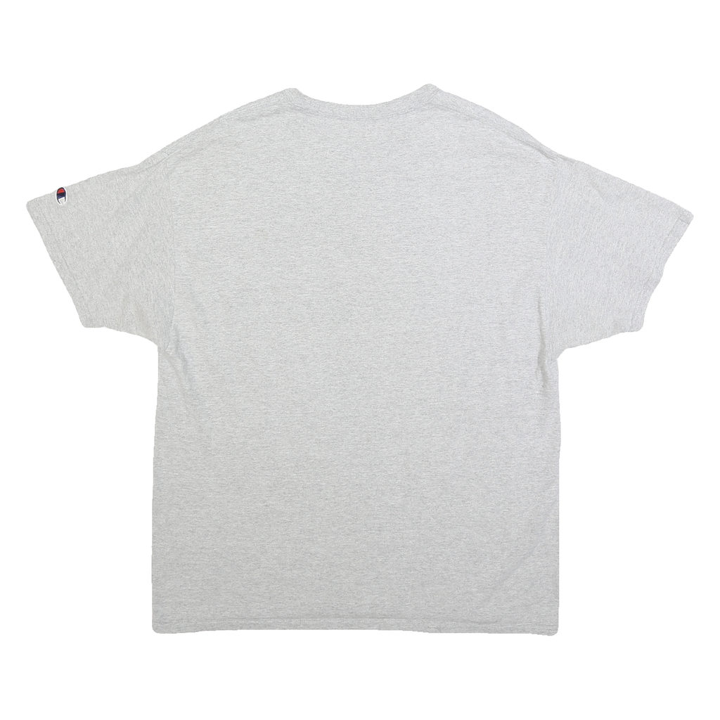 CHAMPION Mens Grey RMU Eagles Graphic T-Shirt XL Short Sleeve Crew Neck Cotton