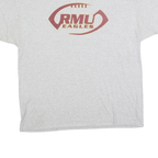 CHAMPION Mens Grey RMU Eagles Graphic T-Shirt XL Short Sleeve Crew Neck Cotton