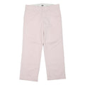 DICKIES Womens Cotton Blend Pink Slim Trousers W32 L27 Workwear Casual