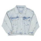 CAVALLONE Cropped Womens Denim Jacket Blue S