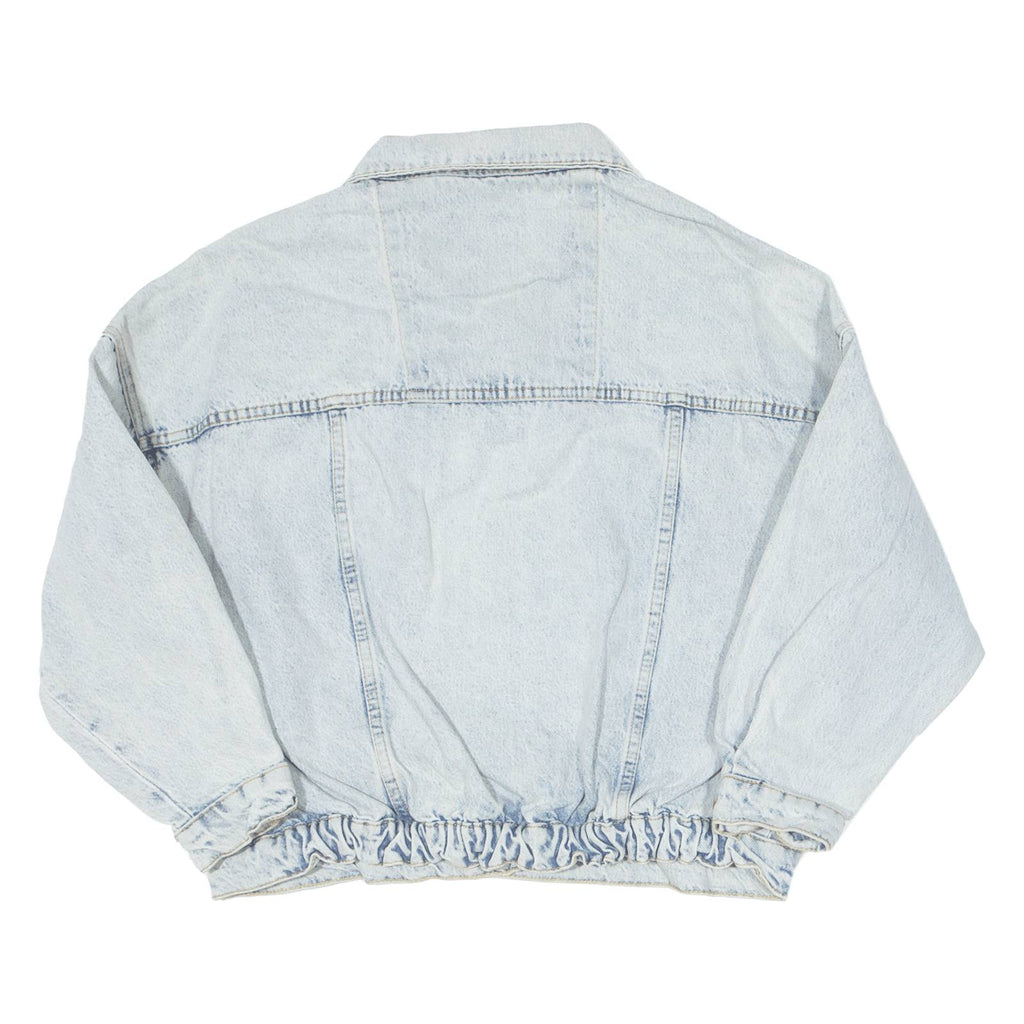 CAVALLONE Cropped Womens Denim Jacket Blue S