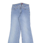 TOMMY HILFIGER Womens Jeans Blue Slim Flared Denim Medium W26 L32 Classic Style