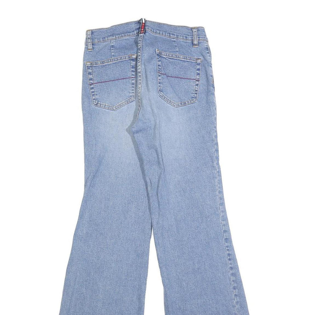 TOMMY HILFIGER Womens Jeans Blue Slim Flared Denim Medium W26 L32 Classic Style