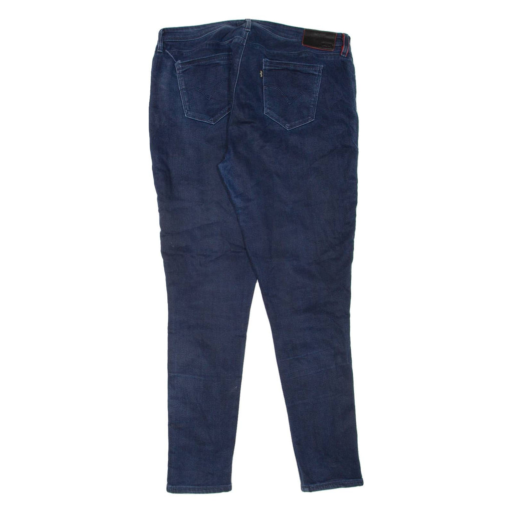 LEVI'S 711 Womens Jeans Blue Slim Skinny W34 L29