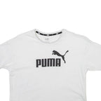 PUMA Cropped Womens T-Shirt White S