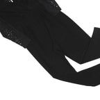 MONSOON Womens Black Lace Sleeve Playsuit UK 18 Polyester Blend Stylish