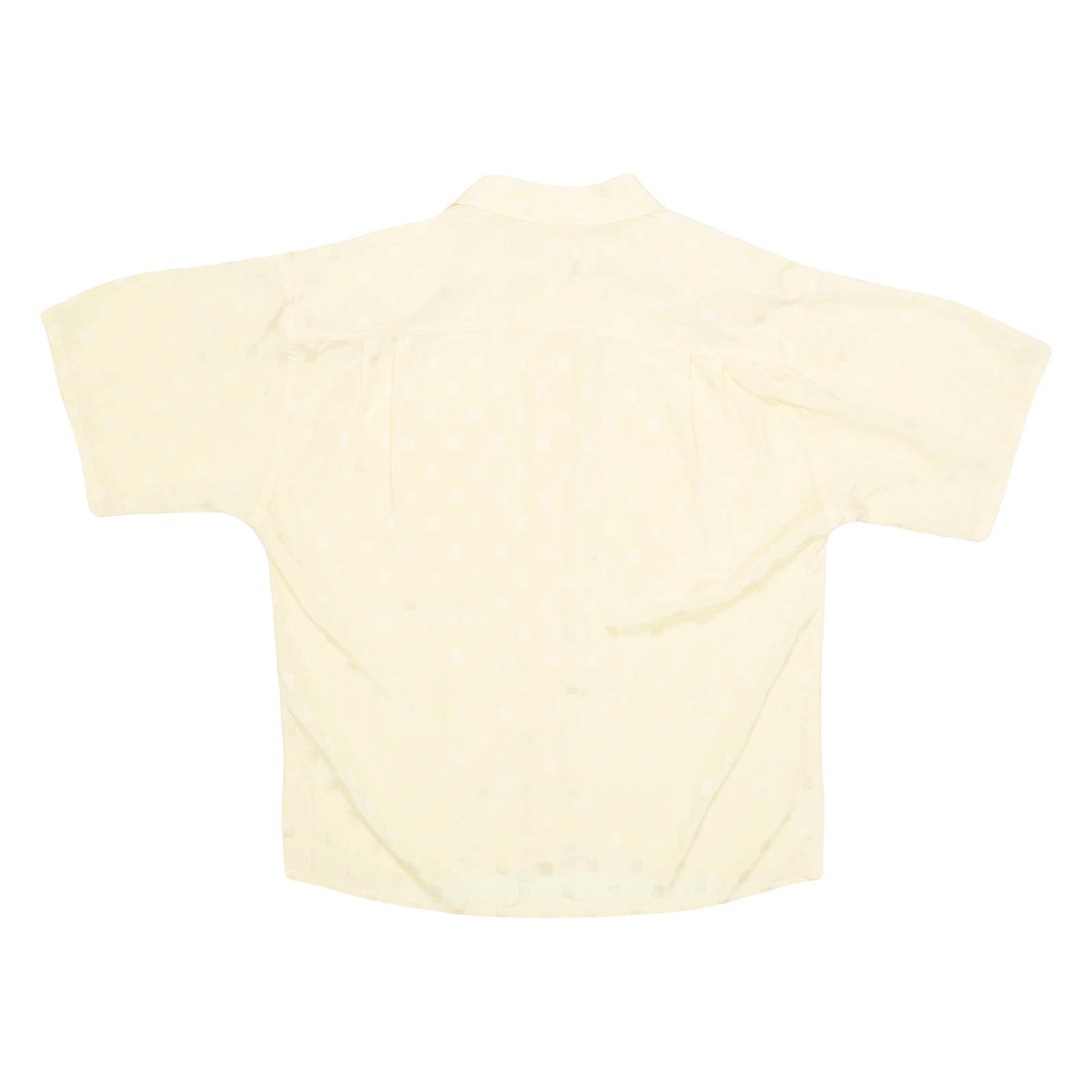 LIZ CLAIBORNE Womens Printed Blouse Yellow Collared M