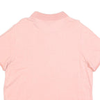 DKNY Mens Pink Polo Shirt XL Cotton Blend Short Sleeve Basic Casual