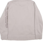 CARHARTT Womens Cream Hoodie 3XL Cotton Blend Casual Oversized Pullover