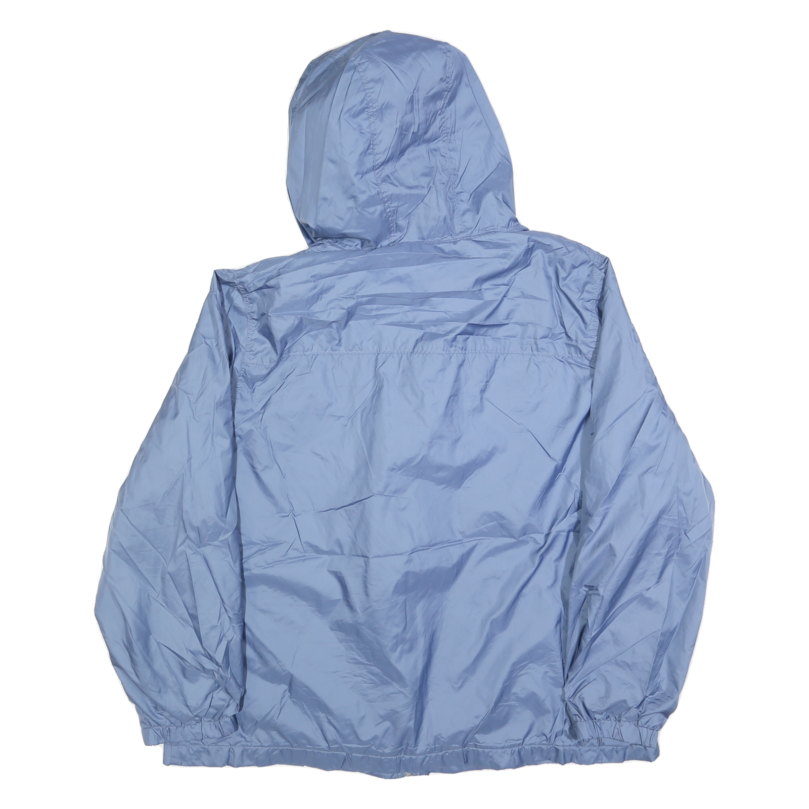 CALVIN KLEIN Womens Blue Zip Hooded Jacket 2XL Polyester Blend Outdoor Casual