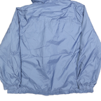 CALVIN KLEIN Womens Blue Zip Hooded Jacket 2XL Polyester Blend Outdoor Casual