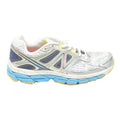 NEW BALANCE Mens Low Top Trainers White Blue Synthetic UK 8 Lightweight Comfort