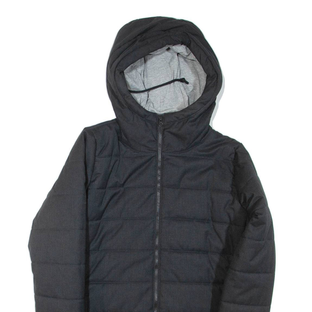 REEBOK Mens Jacket Black Hooded XS