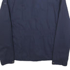 MCGREGOR Mens Navy Blue Cotton Blend Jacket L Zip Chest Pockets Casual Outerwear