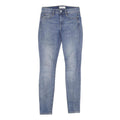 GAP Womens Jeans Blue Slim Skinny Denim Light W25 L34 Stretch Cotton Blend