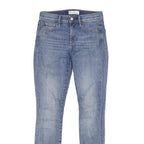 GAP Womens Jeans Blue Slim Skinny Denim Light W25 L34 Stretch Cotton Blend