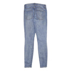 GAP Womens Jeans Blue Slim Skinny Denim Light W25 L34 Stretch Cotton Blend